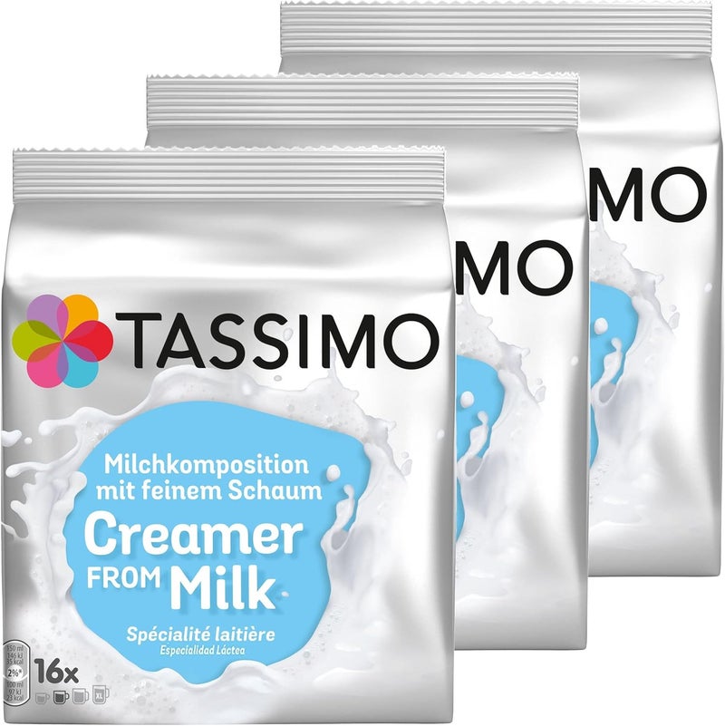 Tassimo Milk Creamer - Pack of 3 (48 T-Discs) - Image 1